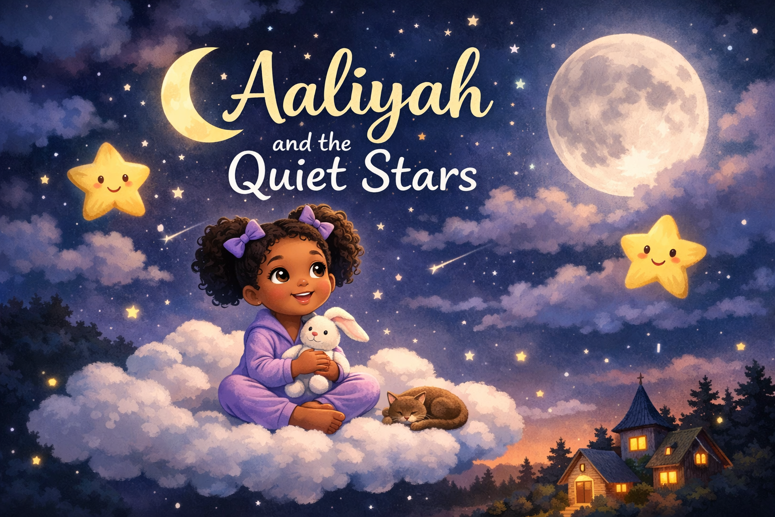 Aaliyah and the Quiet Stars — an example bedtime story